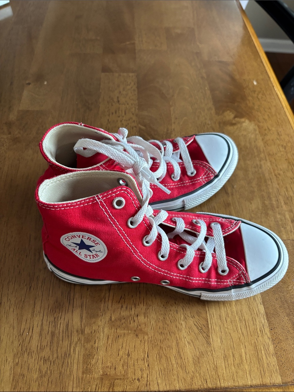 Converse Kids Chuck Taylor All Star High Top Sneakers - Red
